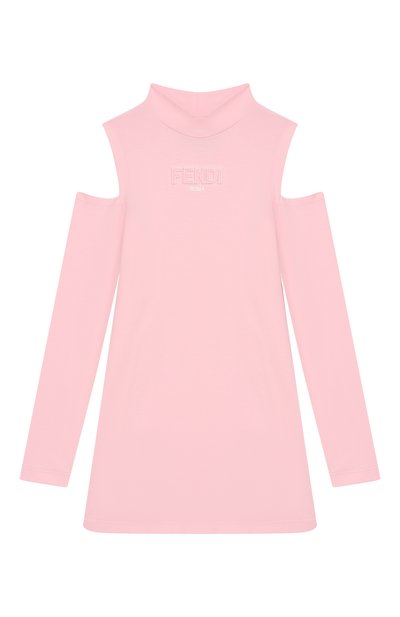 Хлопковое платье FENDI, арт. JFB693/AG2T/4-6