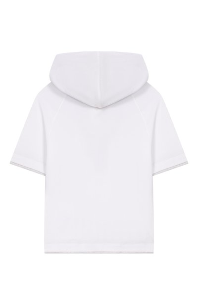 Хлопковое худи BRUNELLO CUCINELLI, арт. BE854E508A, фото 2