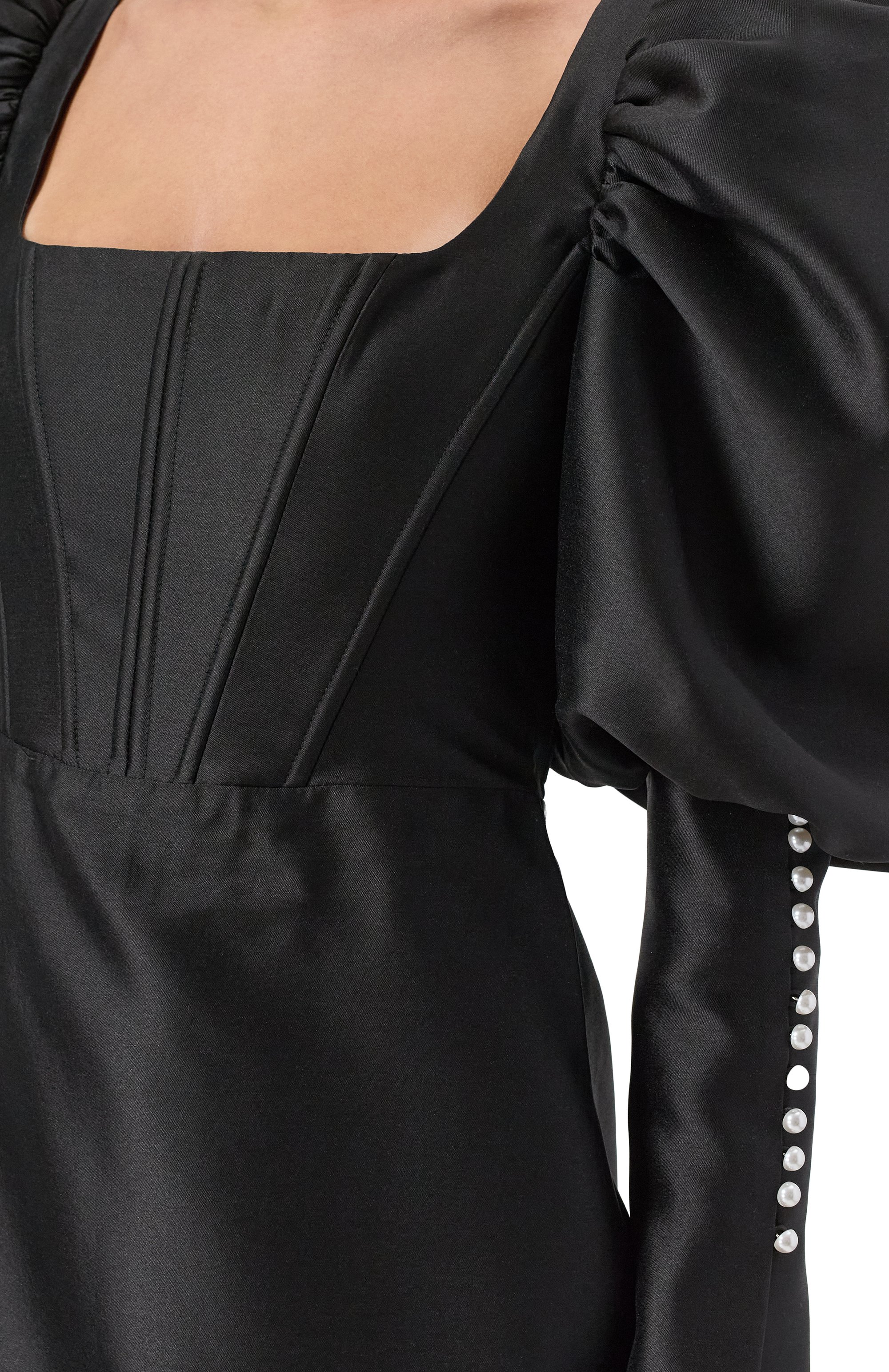 Атласное платье ALINE, арт. AL154504, фото 5