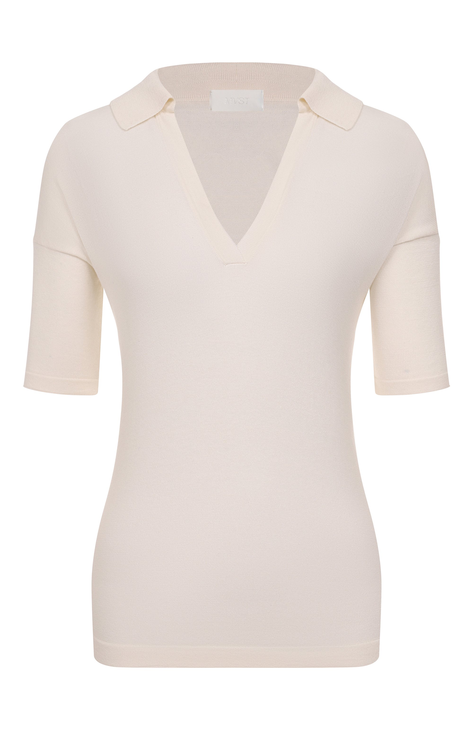 Поло из шелка и хлопка MVST, арт. WS61-612MU, фото 1