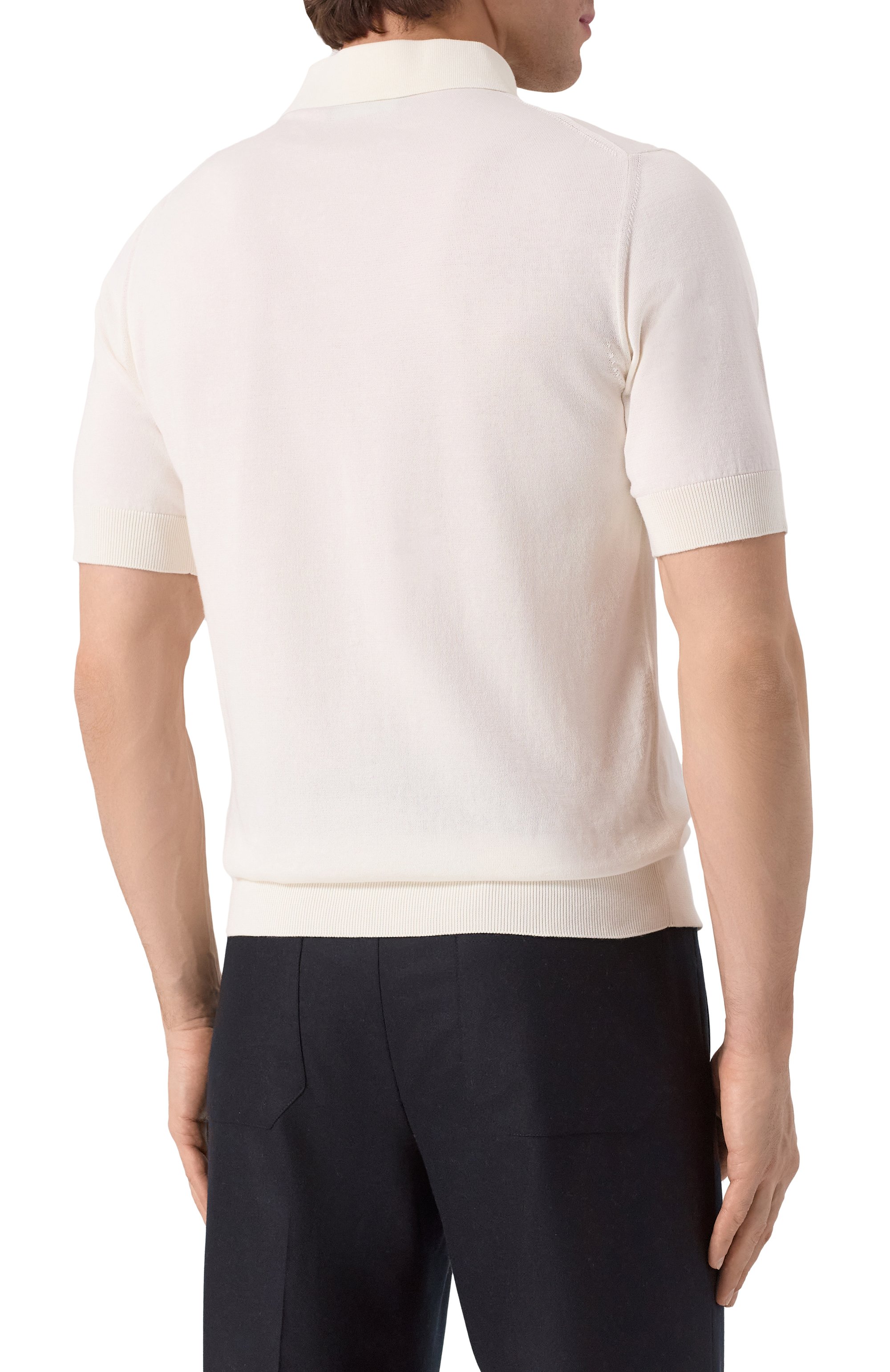 Хлопковое поло DOLCE & GABBANA, арт. GXZ02T/JBCE9, фото 4