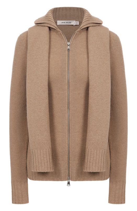 Шерстяной кардиган Aya Muse AMFW2528 Бежевый AMFW2528