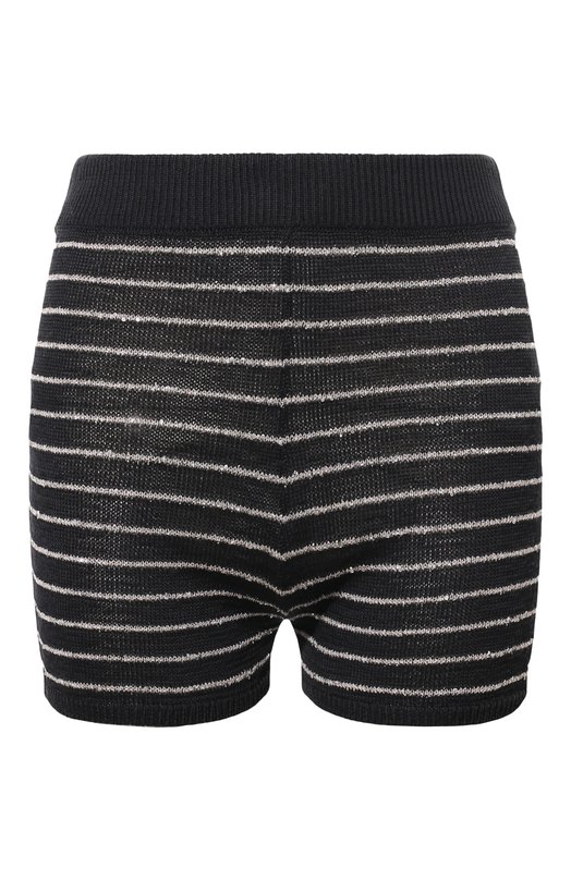 Хлопковые шорты Brunello Cucinelli M78765189 Чёрный M78765189