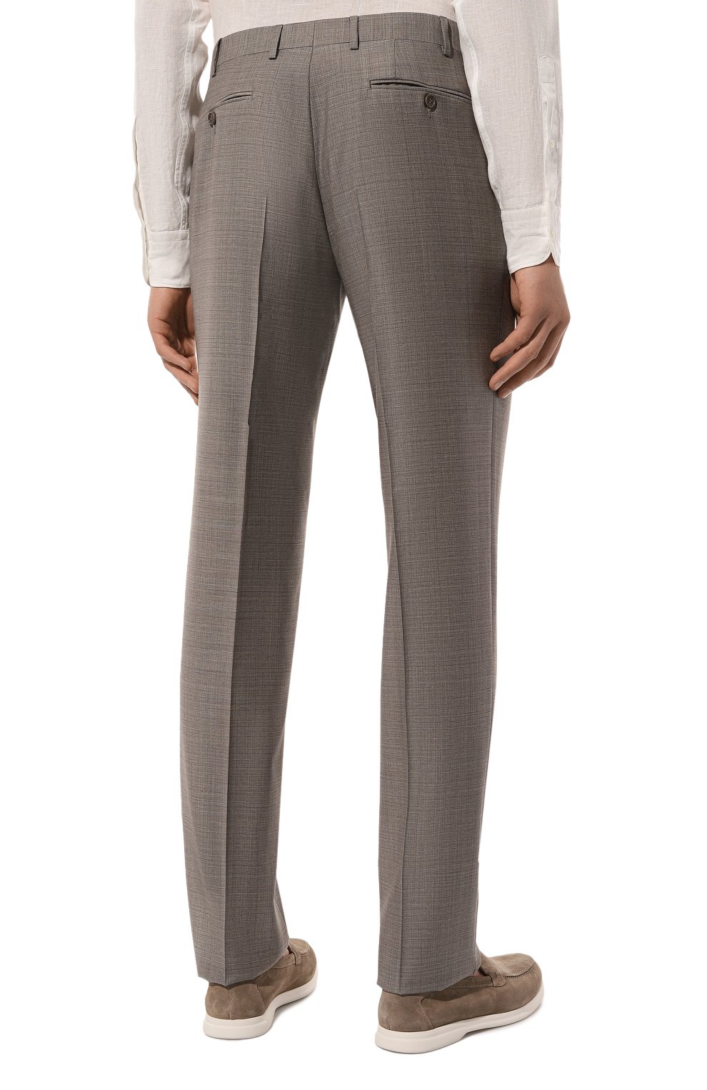 Шерстяные брюки CANALI, арт. 71019/AA02524, фото 4