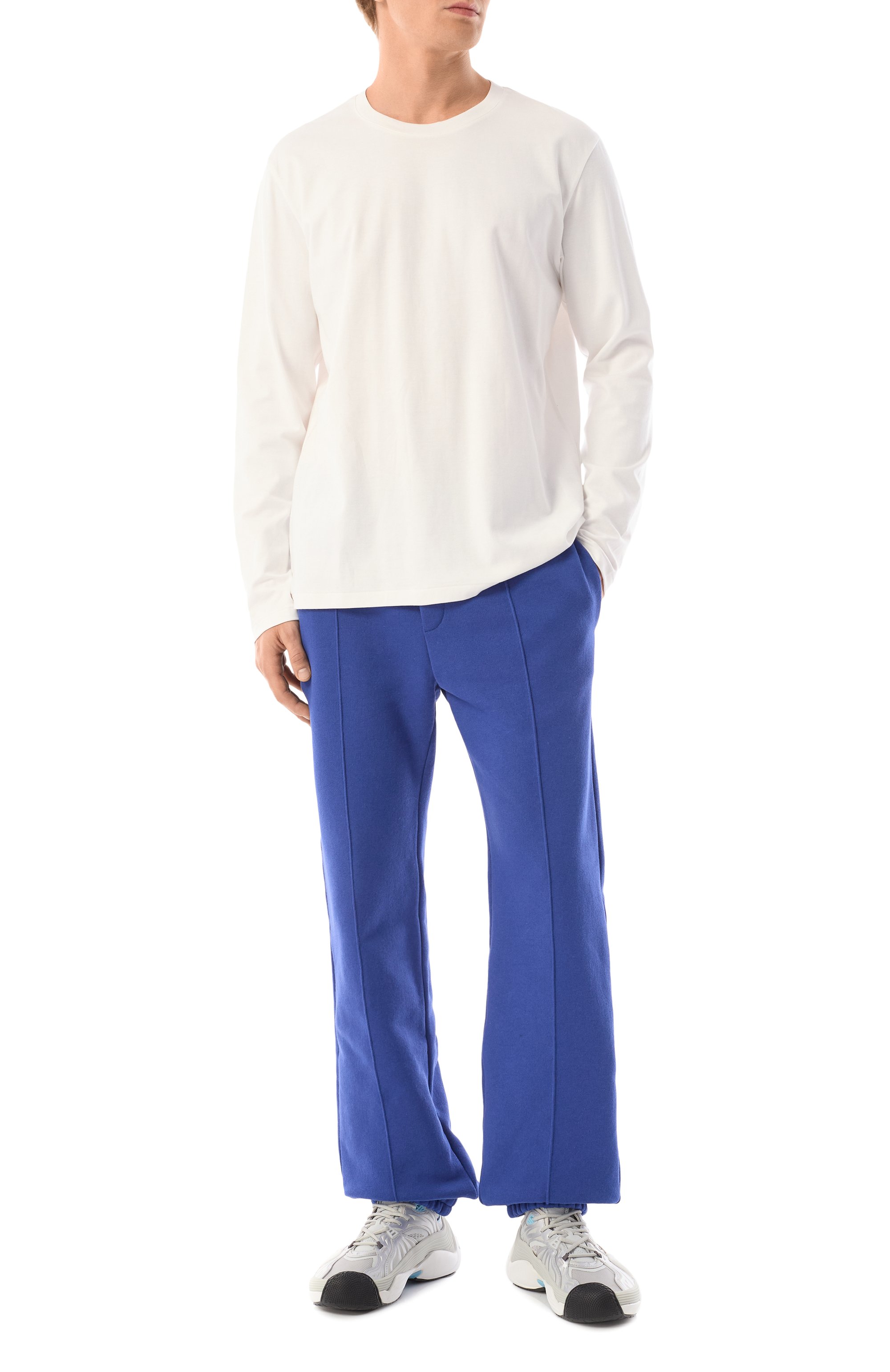 Хлопковые джоггеры VALENTINO, арт. 6V3MD04YARH, фото 2