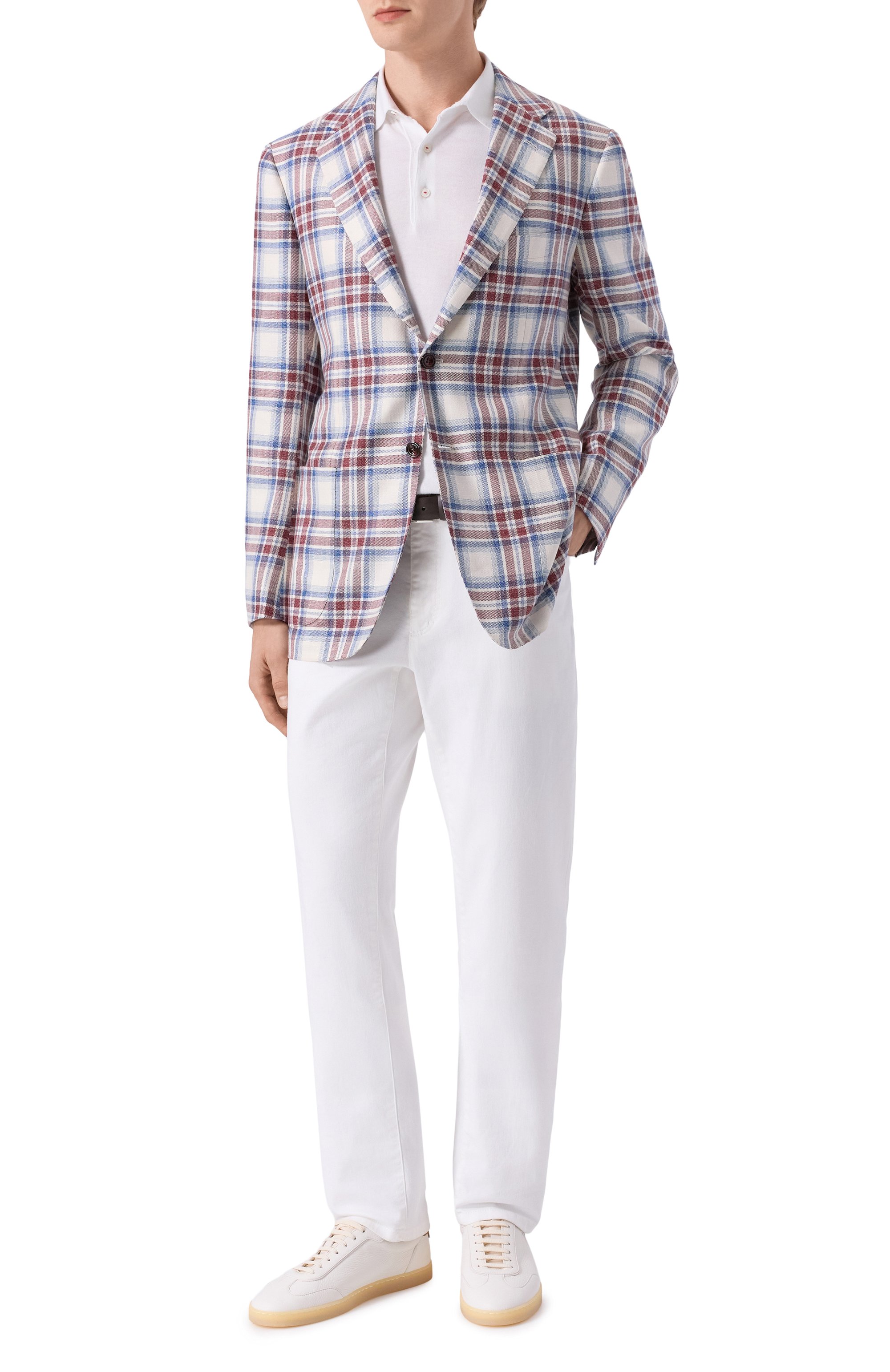 Пиджак из кашемира и шерсти KITON, арт. UG81K06T01, фото 3