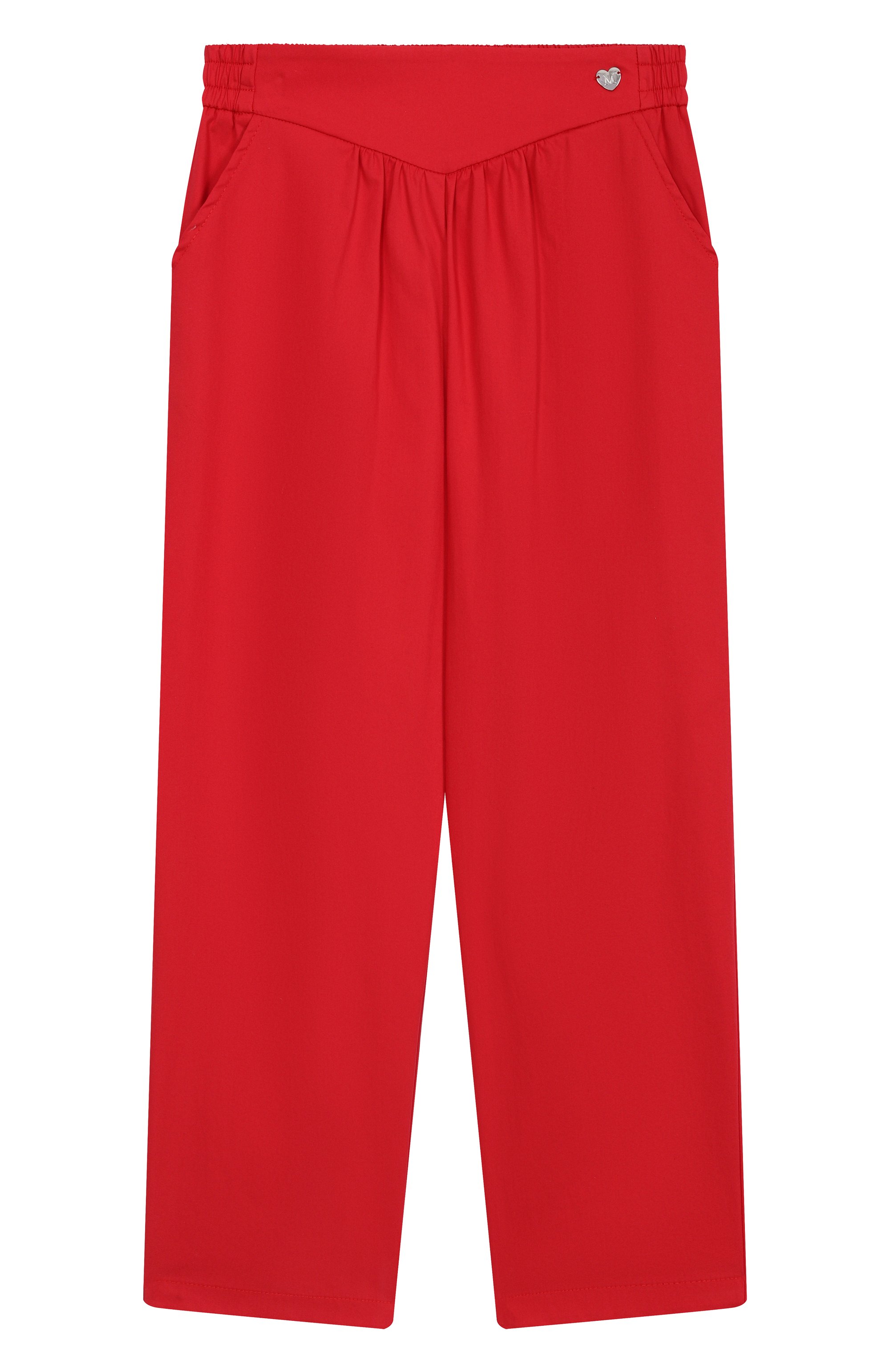 Хлопковые брюки MONNALISA, арт. 17E407, фото 1