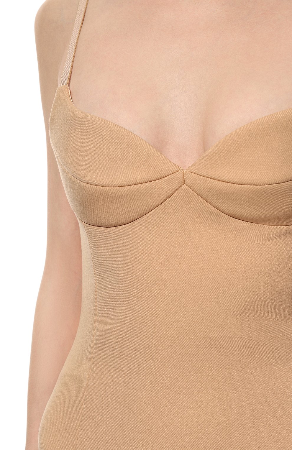 Шерстяное платье CHAPURIN бежевого цвета по цене 105000 руб., арт. D2/19015/27618-м/W22-23, фото 5 Шерстяное платье CHAPURIN, арт. D2/19015/27618-м/W22-23, фото 5