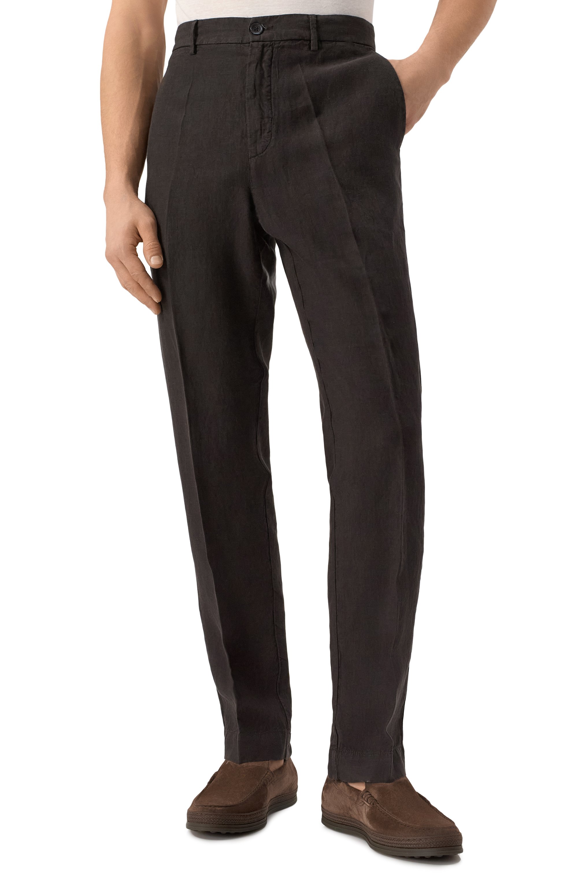 Льняные брюки 120% LINO, арт. 32ALIM2411/0253/000, фото 3