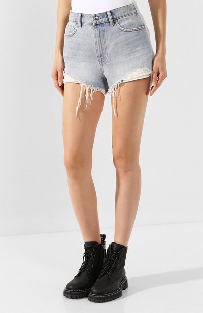 Джинсовые шорты ALEXANDER WANG, арт. 4DC2194518, фото 3