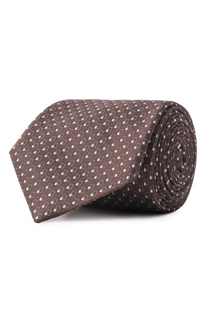 Мужской шелковый галстук CANALI, арт. 18/HJ04185