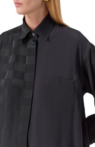 Рубашка из вискозы и шелка MOSCHINO, арт. A0235/5535, фото 5