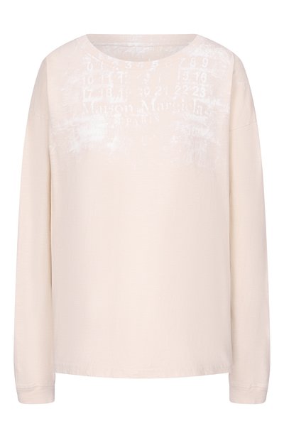 Женская хлопковый лонгслив MAISON MARGIELA, арт. S51GC0556/M20162