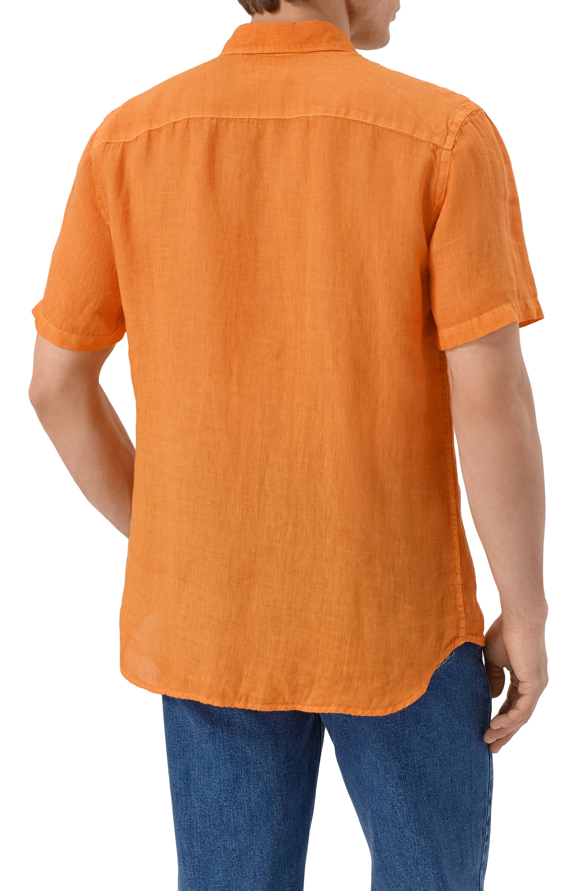 Льняная рубашка 120% LINO, арт. 33ALIM1368/0115/S00, фото 4