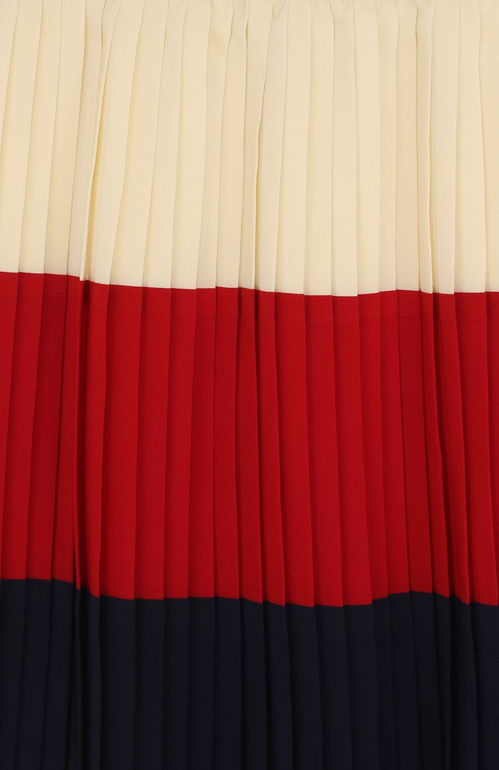 Плиссированная юбка с металлизированной отделкой на поясе GUCCI, арт. 495617/ZB622, фото 3