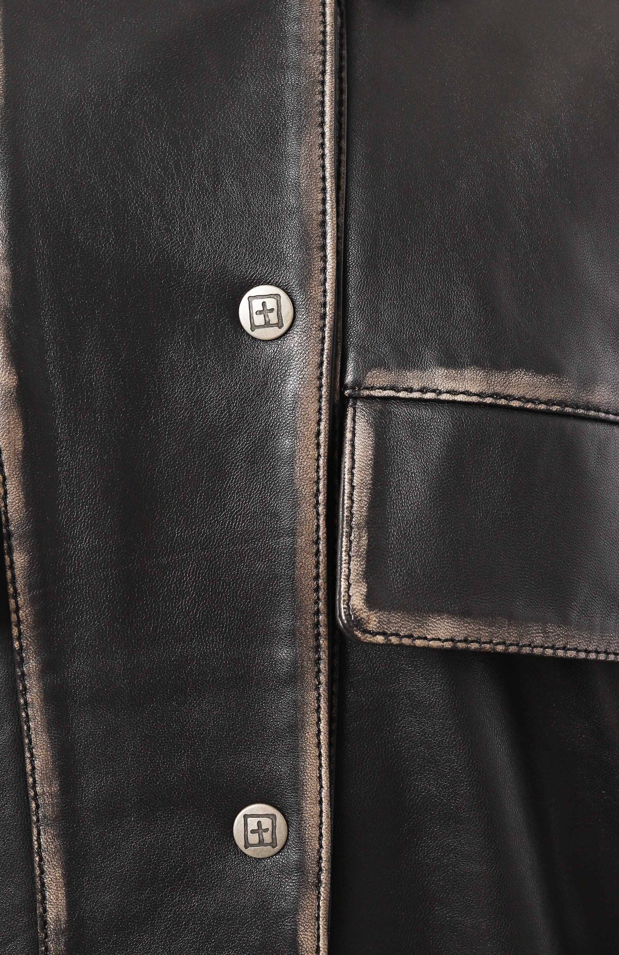 Кожаная куртка KSUBI, арт. WFA24JK004, фото 6