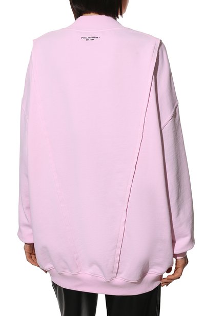 Хлопковый свитшот PHILOSOPHY DI LORENZO SERAFINI, арт. V1703/0748, фото 4