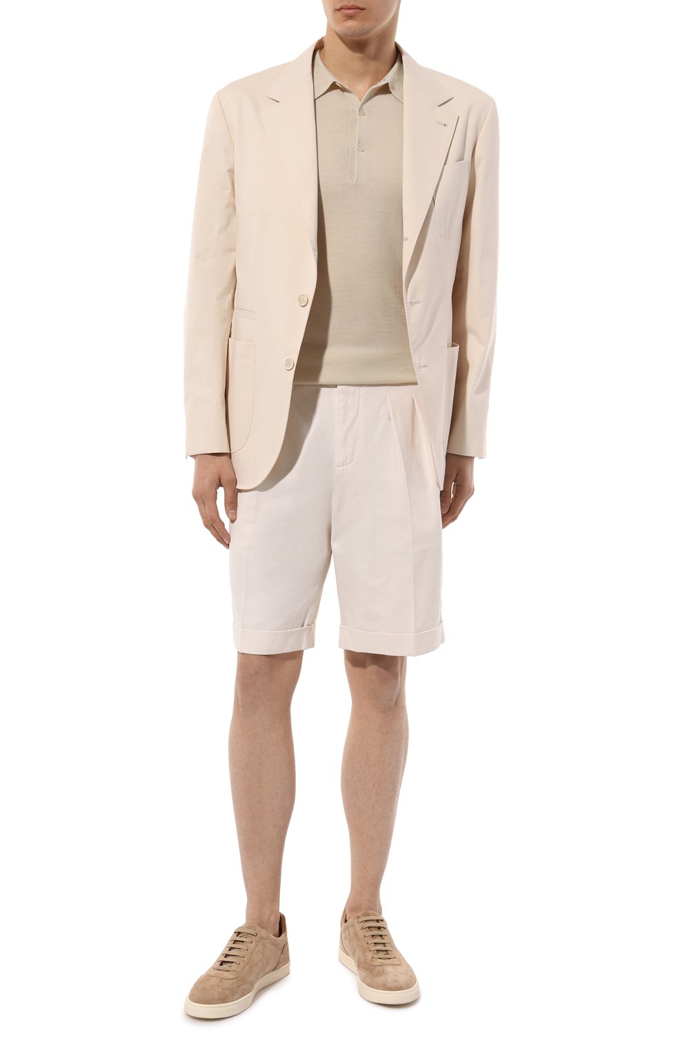 Хлопковые шорты BRUNELLO CUCINELLI, арт. M252DB2261, фото 2