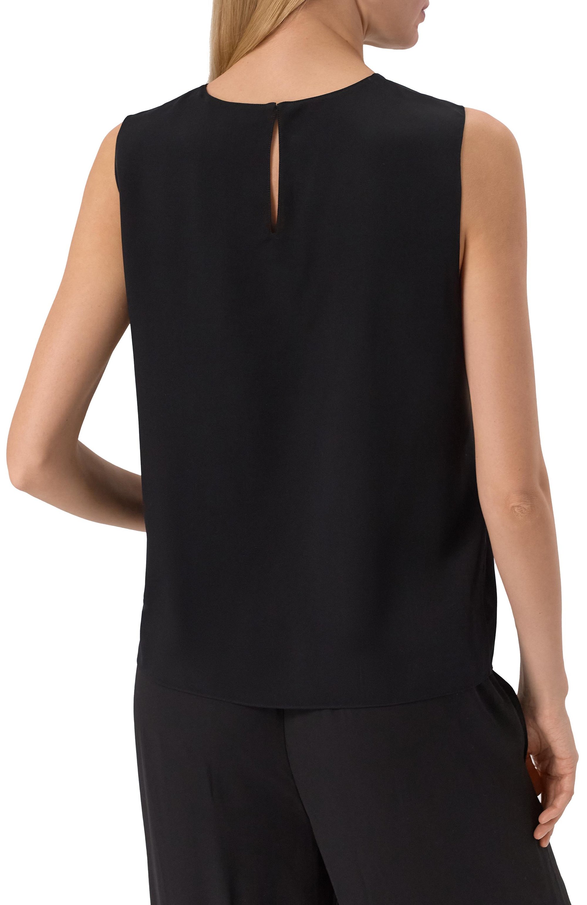 Шелковый топ THEORY, арт. M0102539, фото 4