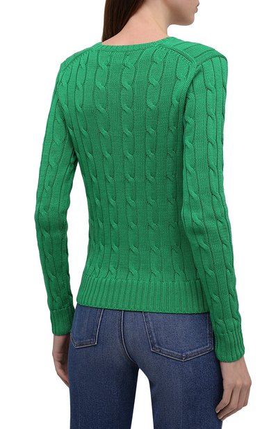 Хлопковый пуловер POLO RALPH LAUREN, арт. 211580008, фото 4