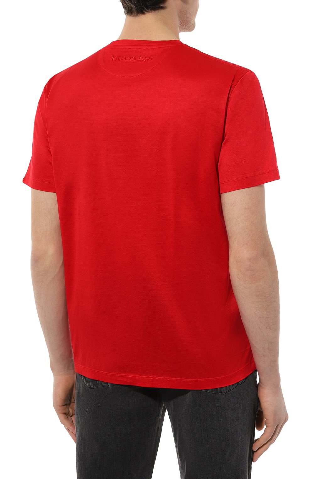 Хлопковая футболка STEFANO RICCI, арт. MNH3302610/TE0001, фото 4