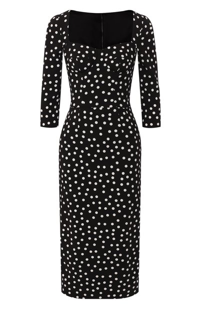 Платье в горох DOLCE & GABBANA, арт. F6C1ET/FSGR2, фото 1