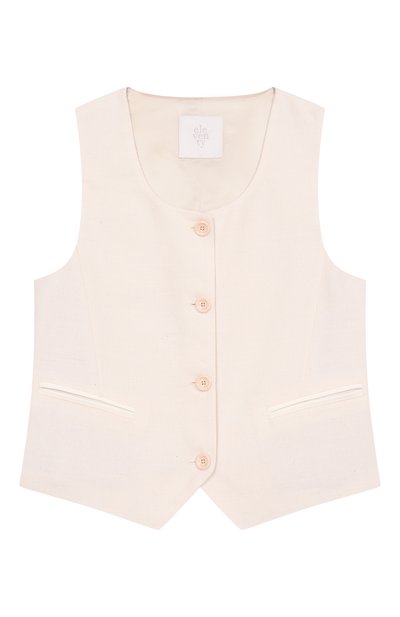 Жилет из хлопка и вискозы ELEVENTY, арт. EY2A22/I0313_001