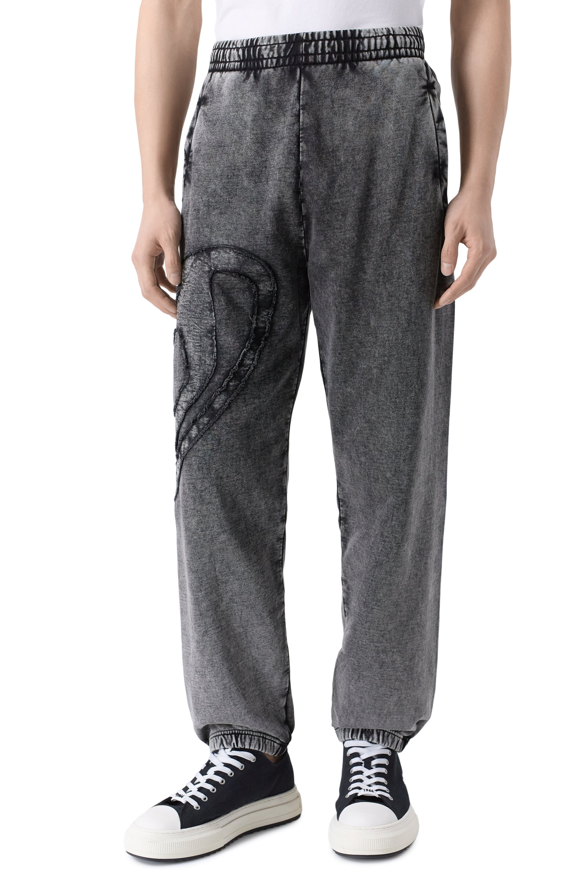 Хлопковые джоггеры DIESEL, арт. A19324/0KIBZ, фото 3