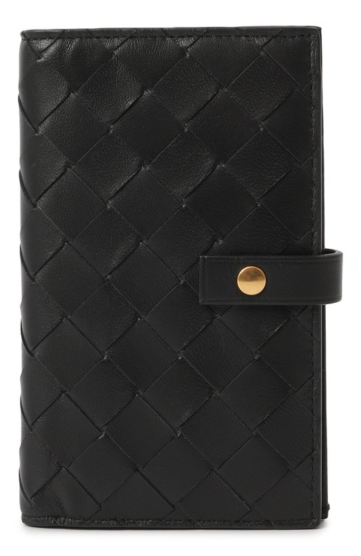 Кожаное портмоне Bottega Veneta 609070/V3UH2 Чёрный  609070/V3UH2 Фото 3