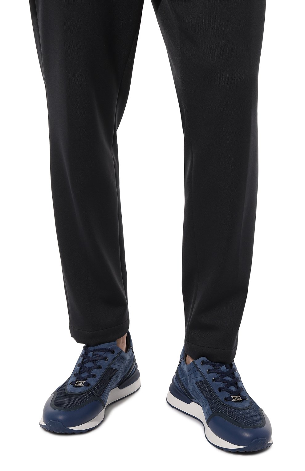 Комбинированные кроссовки ZILLI, арт. MDZ-TT221-DM017/001X, фото 3