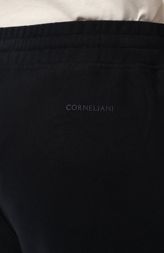 Хлопковые брюки Corneliani 94G561-9425006 Синий  94G561-9425006 Фото 5