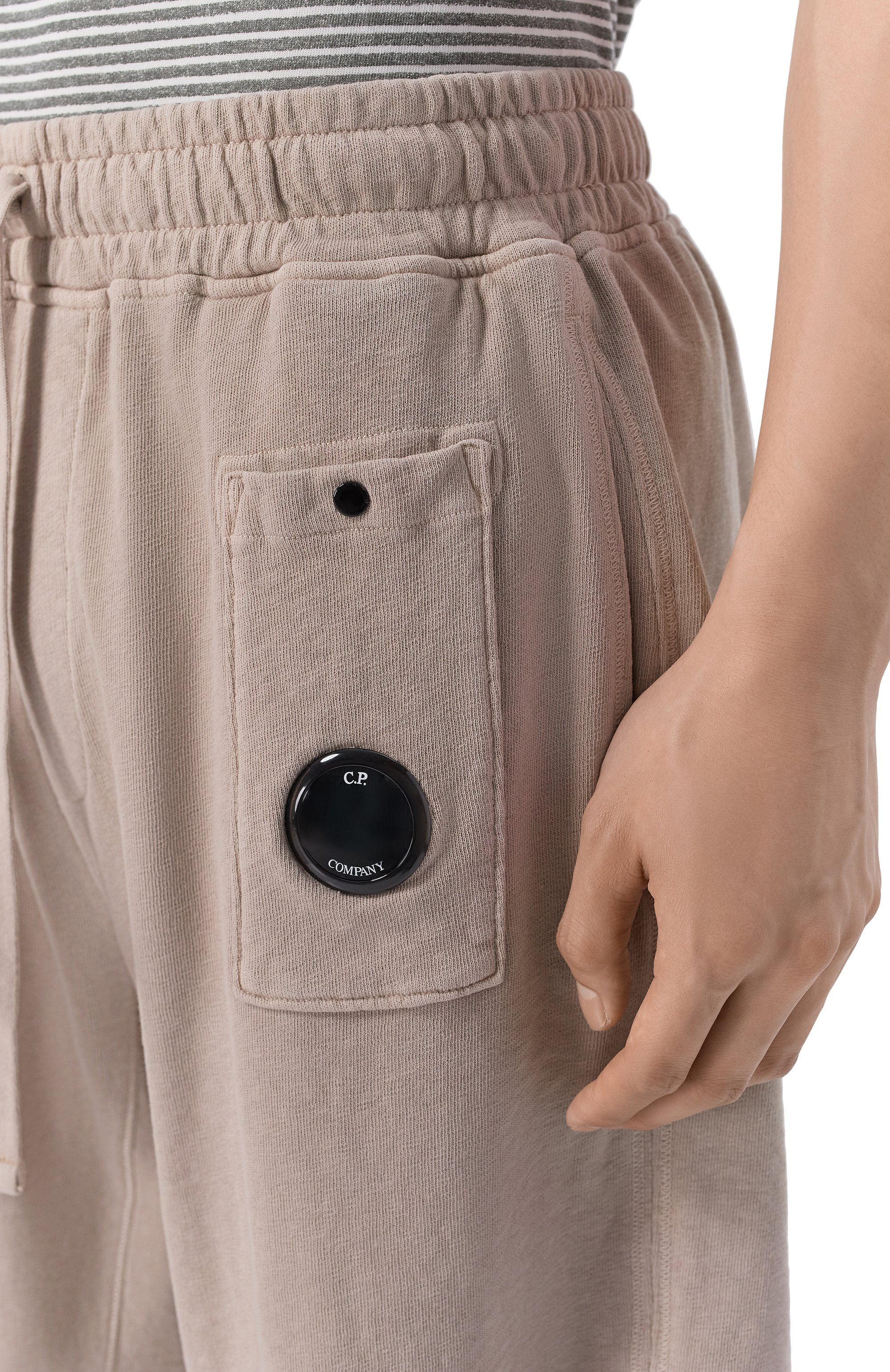 Хлопковые шорты C.P. COMPANY, арт. 20CMSB210A/1103370, фото 5