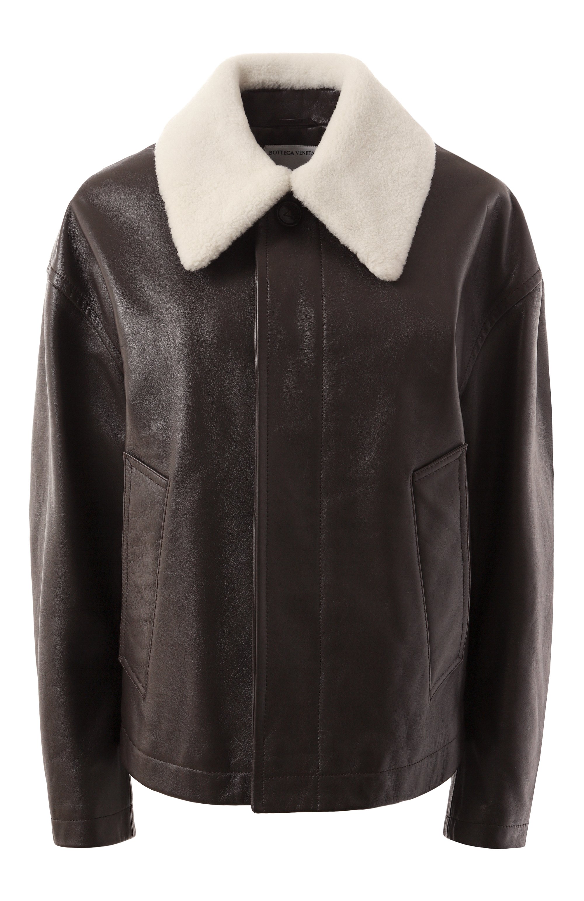 Кожаная куртка BOTTEGA VENETA, арт. 799184-V2JI0, фото 1