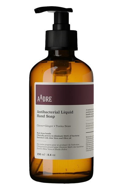 Жидкое мыло для рук гвоздика, имбирь & бобы тонка (250ml) AADRE, арт. 3306906900619, фото 1
