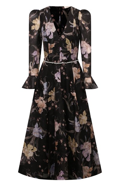 Женское платье изо льна и шелка ZIMMERMANN, арт. 4694DF242