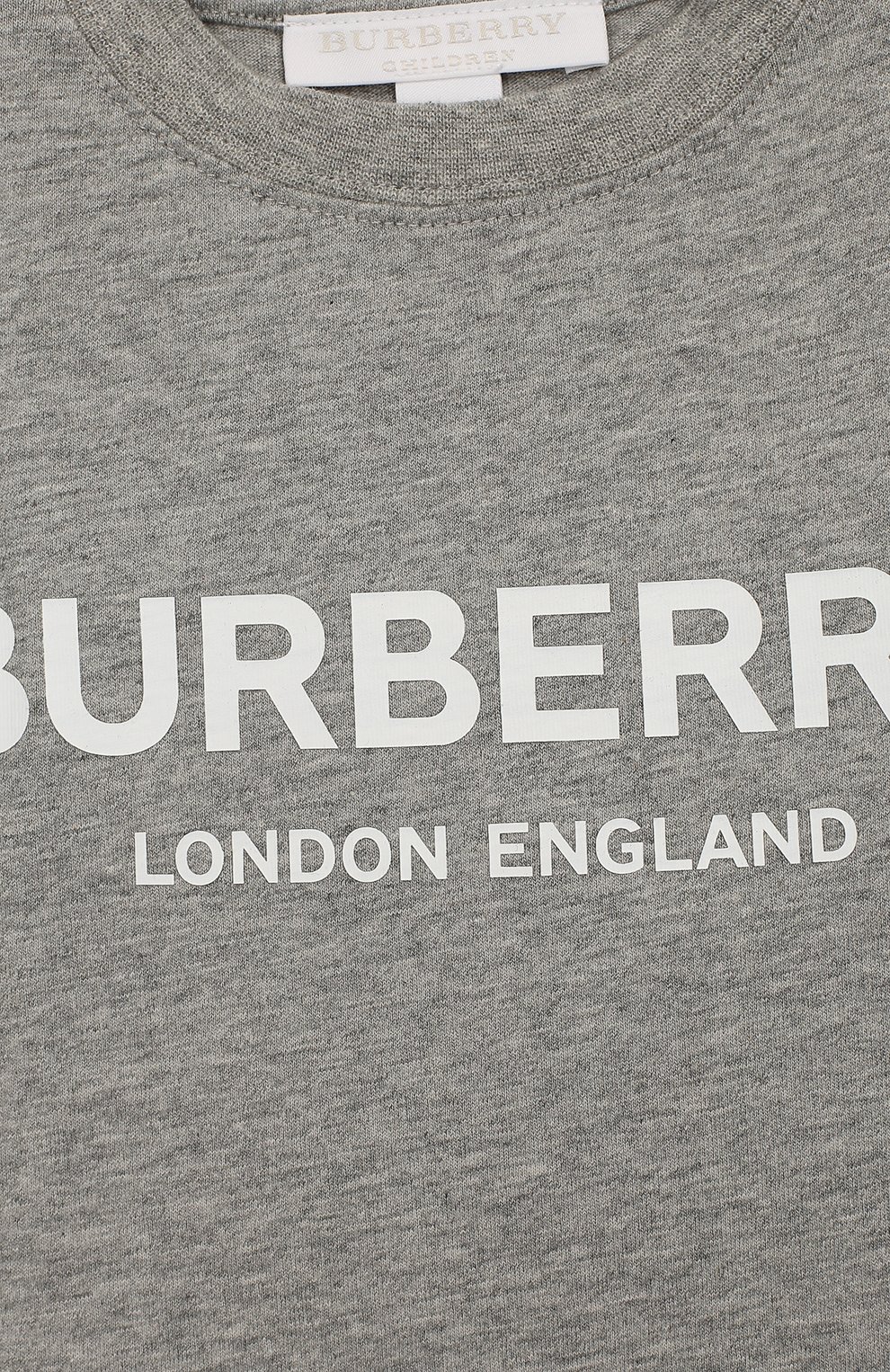 Хлопковая футболка BURBERRY, арт. 8009202, фото 3