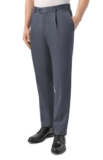 Хлопковые брюки BRIONI, арт. RPCW0M/PZ046, фото 3