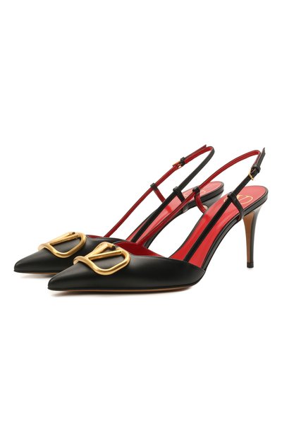 Кожаные туфли vlogo signature VALENTINO, арт. VW0S0R01/DSH, фото 1