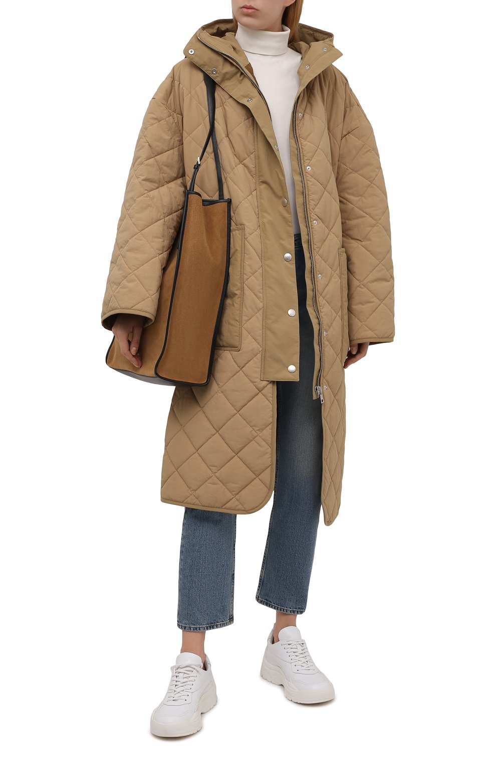 Стеганое пальто PALM ANGELS, арт. PWEA049F21FAB0016101, фото 2