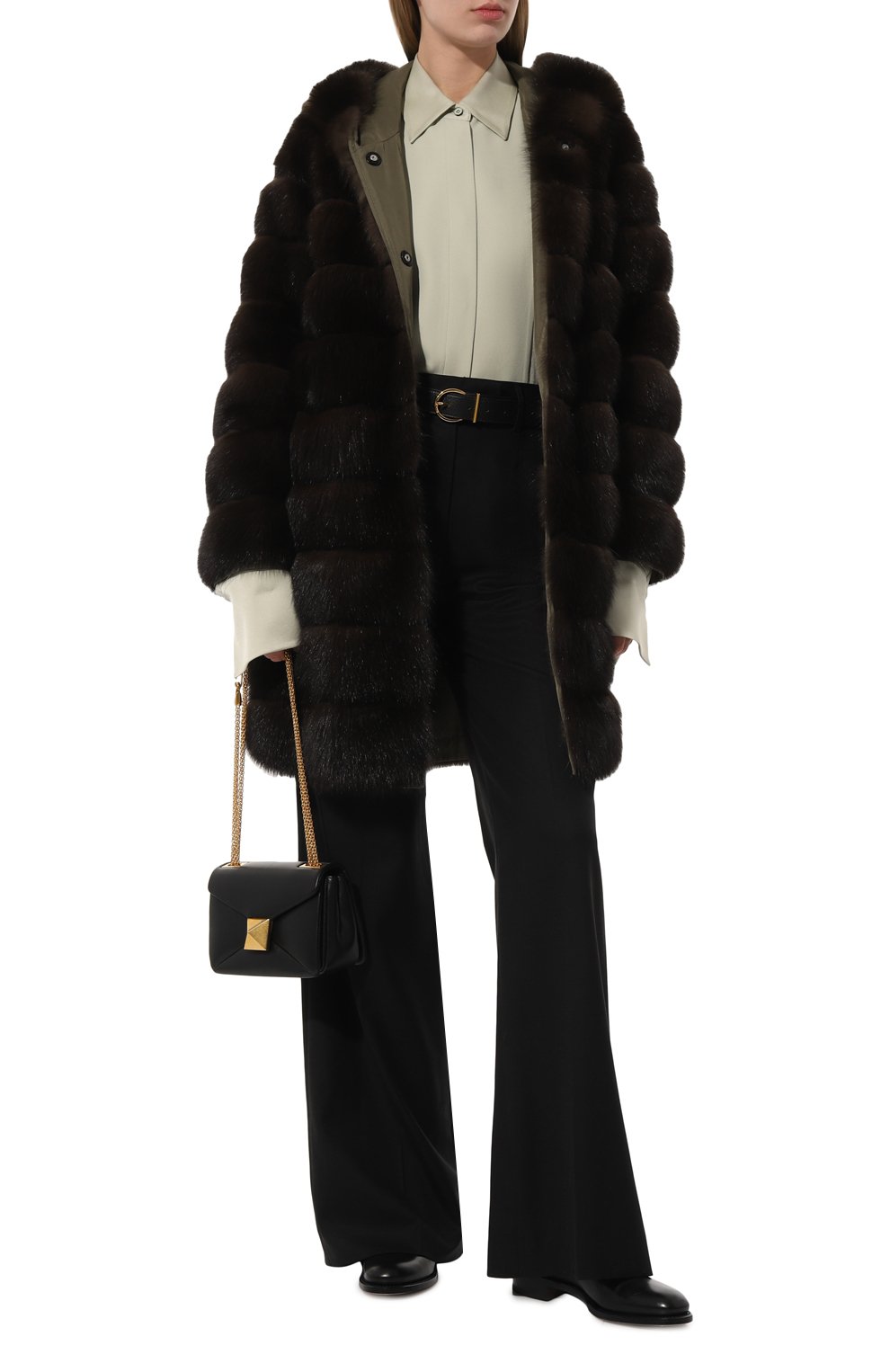 Двусторонняя шуба YVES SALOMON, арт. 20WYM05490ZIRV, фото 2