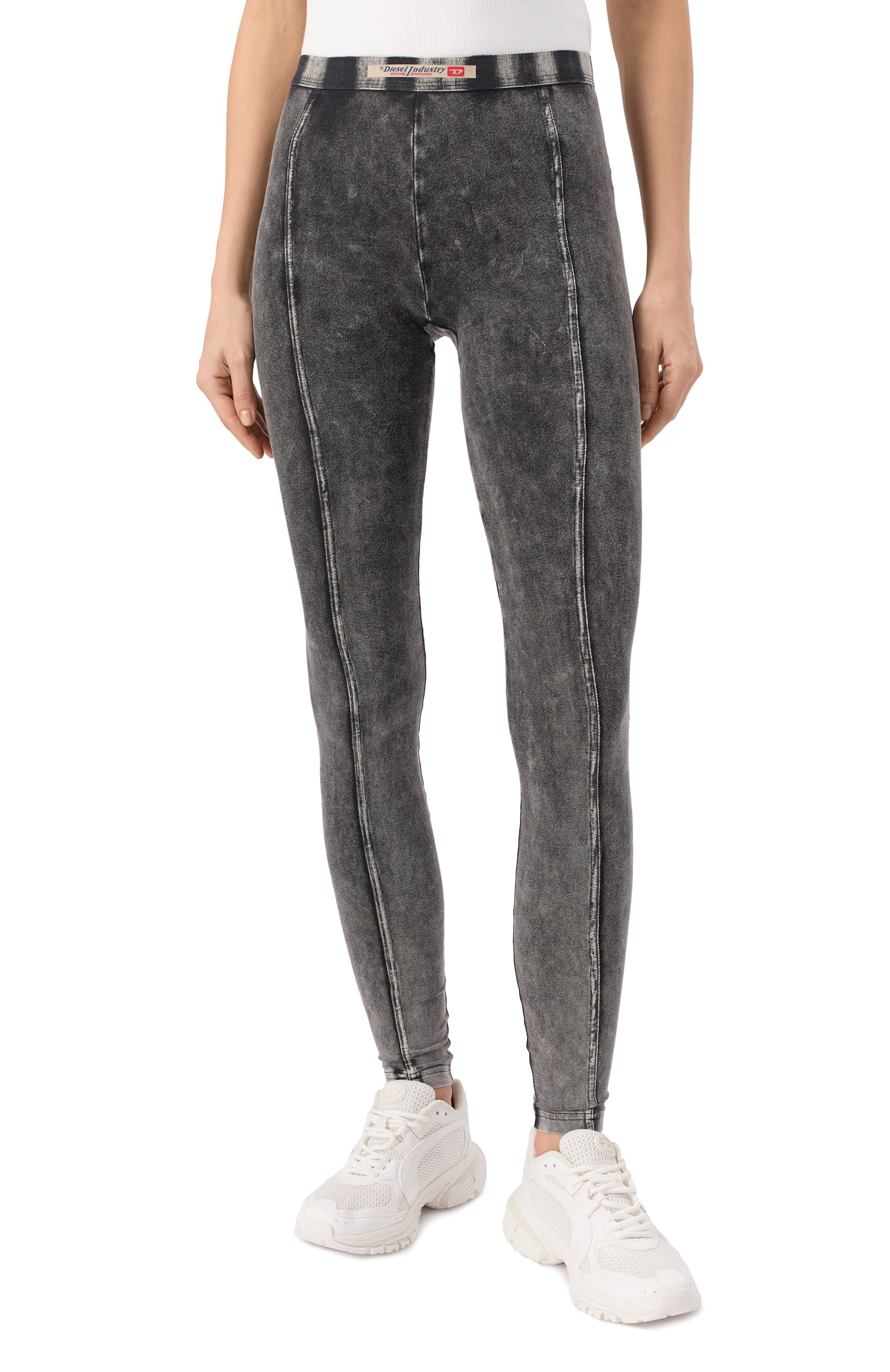 Хлопковые легинсы DIESEL, арт. A17571/0SHAN, фото 3