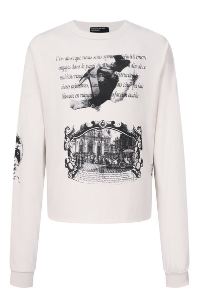 Мужская хлопковый лонгслив ENFANTS RICHES DEPRIMES, арт. 010-891/C0TT0N