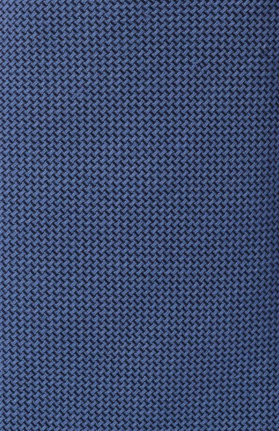 Галстук из шерсти и шелка ZILLI голубого цвета по цене 38600 руб., арт. CRAV2BM0330VZMG00, фото 4 Галстук из шерсти и шелка ZILLI, арт. CRAV2BM0330VZMG00, фото 4