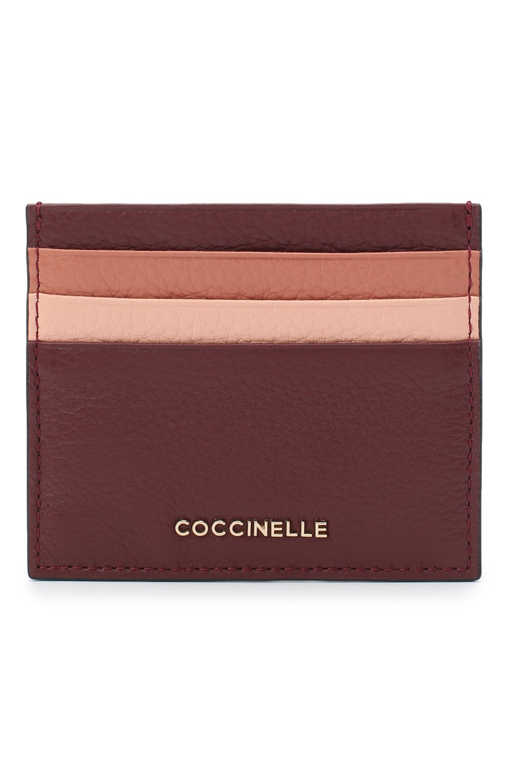 Кожаный футляр для кредитных карт COCCINELLE разноцветного цвета по цене 6050 руб., арт. E2 GW5 12 95 01, фото 1 Кожаный футляр для кредитных карт COCCINELLE, арт. E2 GW5 12 95 01, фото 1