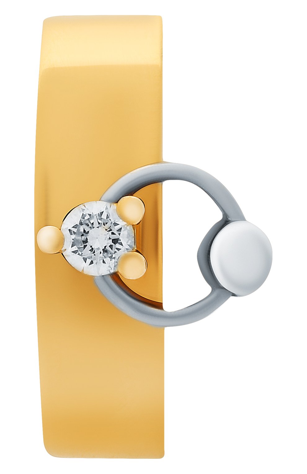 Серьга DELFINA DELETTREZ, арт. TIO 5011.A (SMALL), фото 1