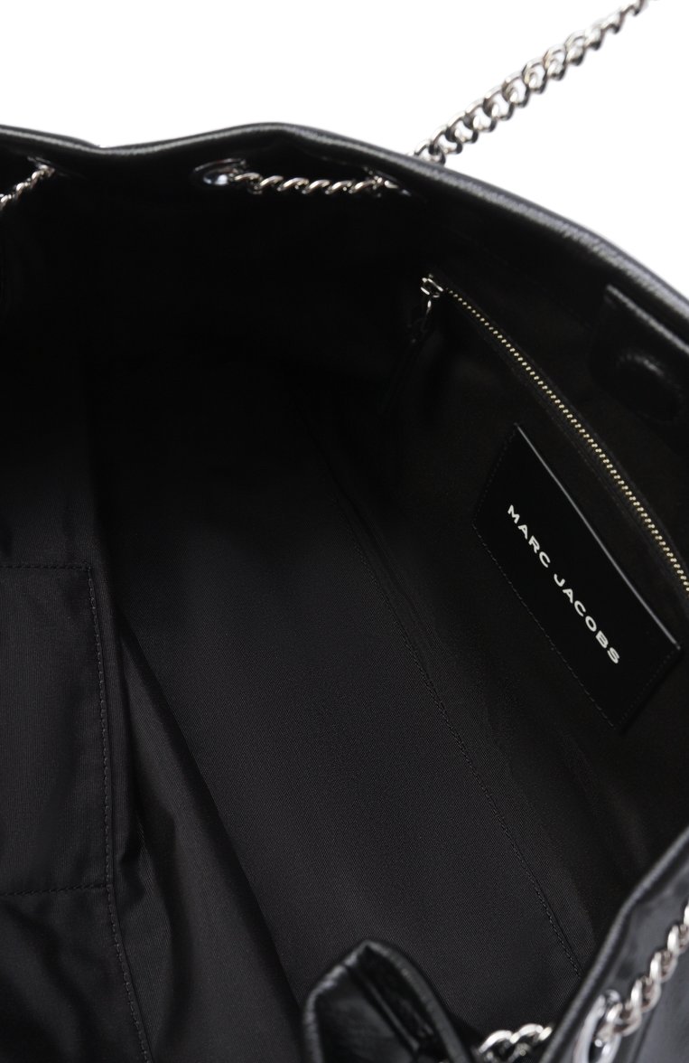 Женская сумка the sack MARC JACOBS (THE) черного цвета, арт. 2S5HSH025H02 | Фото 5 (Автоматизация состава: Проставлено; Материал: Натуральная кожа; Размер: large; Автоматизация ТО: Проставлено)