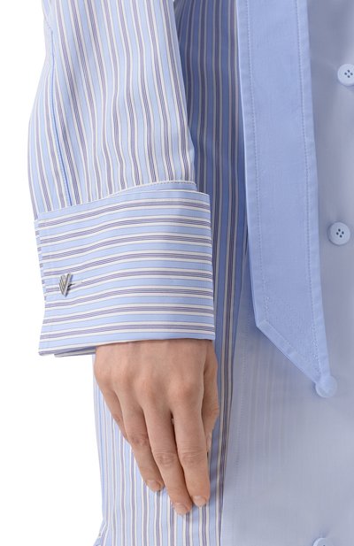 Хлопковое платье THE ATTICO, арт. 260WCW00281/MIX087AA, фото 4