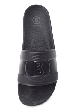 Мужские шлепанцы BOGNER темно-синего цвета, арт. BELIZE M 4 C | Фото 6 (Нос: Не проставлено; Материал внутренний: Текстиль; Материал внешний: Резина)