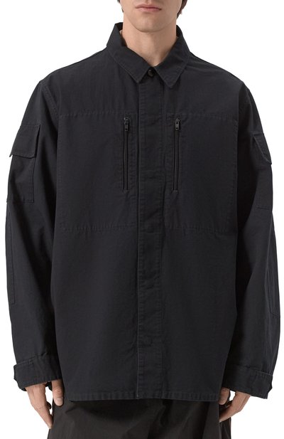 Хлопковая куртка-рубашка garde-robe BALENCIAGA, арт. 814719/TQP13, фото 3