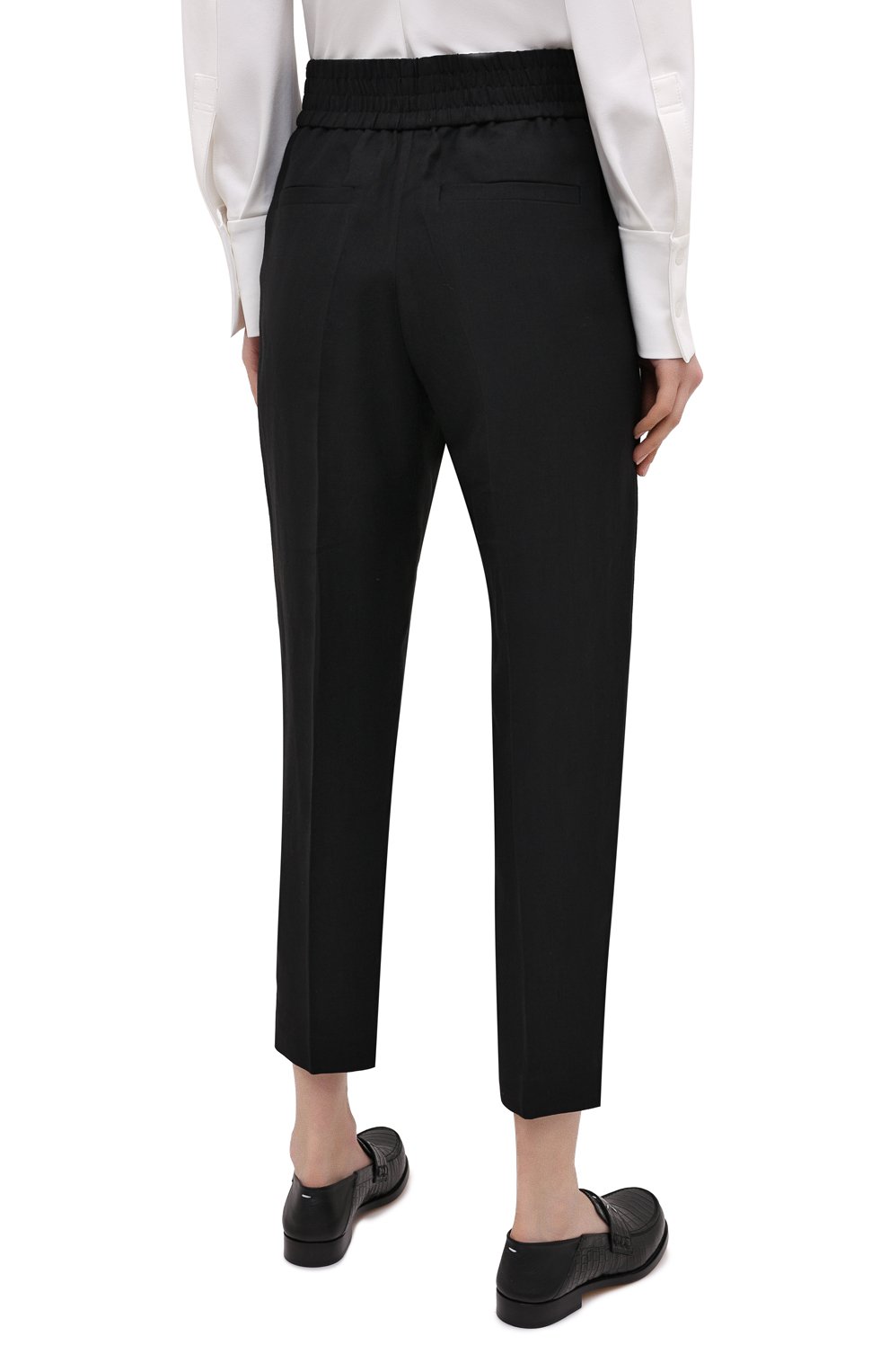 Брюки из вискозы и льна BRUNELLO CUCINELLI, арт. MH126P7197, фото 4